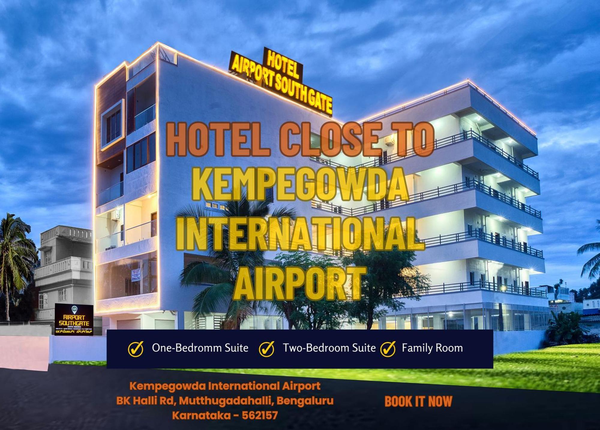 Hotel Airport Southgate Bangalore Devanahalli Exteriér fotografie